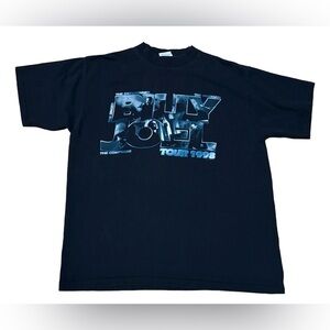 🎹 Vintage Billy Joel 1998 Tour Tee 🎶 AllSport Pro Weight USA XL